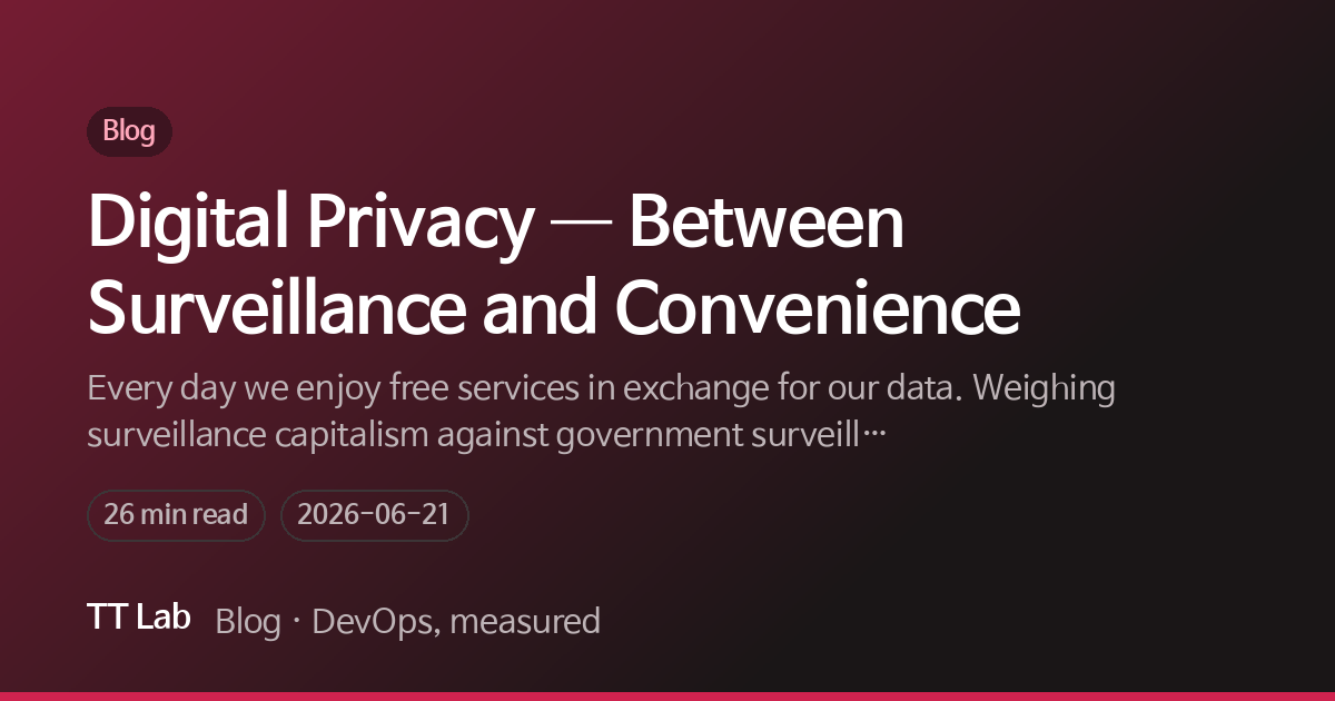 Digital Privacy — Between Surveillance and Convenience — TT Lab Blog